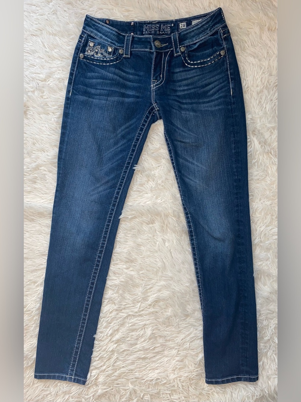 Miss Me Embellished Skinny Jeans